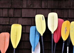 pagaies de canoe-kayak